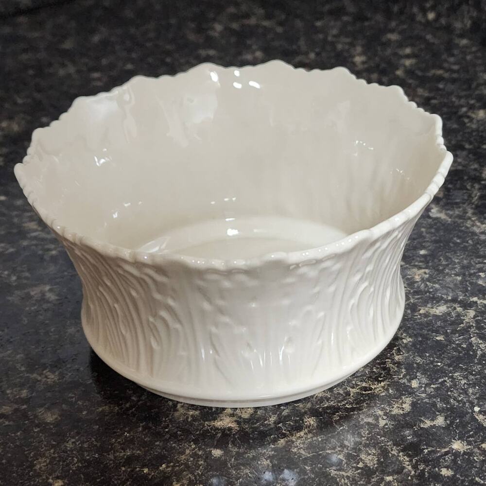 Vintage Lenox Ivory Woodland Collection Small Bowl